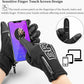Winter Fahrradhandschuhe Touchscreen Winddicht Warm Wasserabweisend
