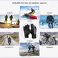 Winter Fahrradhandschuhe Touchscreen Winddicht Warm Wasserabweisend