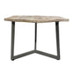 Beistelltisch - 56 x 47 cm - nachhaltig Wohnzimmer Tisch - Couchtisch - Nizza - Metall-Gestell