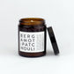 Coudre Berlin - Handgemachte Sojawachs-Kerze „Bergamot x Patchouli“ – natürlich, vegan & aromatisch