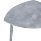 Beistelltisch - Metall Dekotisch - Alster - 40x45x40 cm dreieckig - Aluminium -
