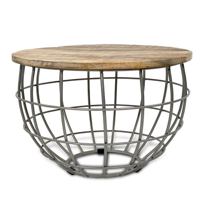 Beistelltisch - nachhaltig Couchtisch Wohnzimmer-Tisch - rund - Lexington - ø 55 cm