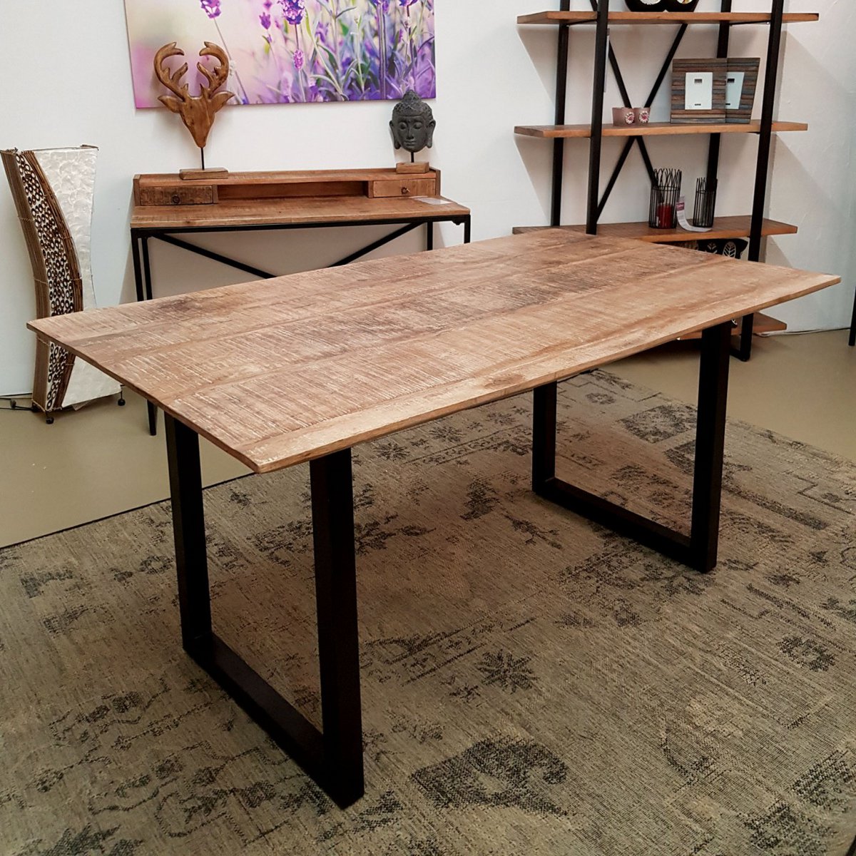 Esstisch - Liverpool - 120x80 - 160x90 u. 200x100 cm - Mangoholz massiv