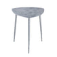 Beistelltisch - Metall Dekotisch - Alster - 40x45x40 cm dreieckig - Aluminium -