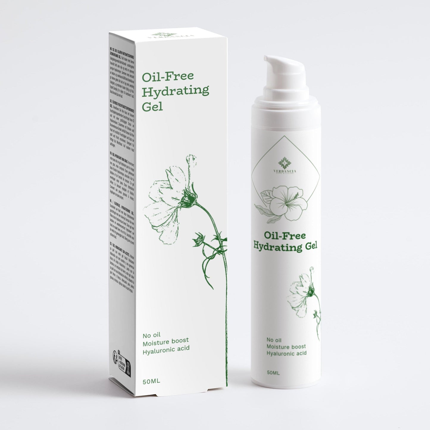 Oil-Free Hydrating Gel – Feuchtigkeitspflege | Aloe, Zink & Hyaluronsäure