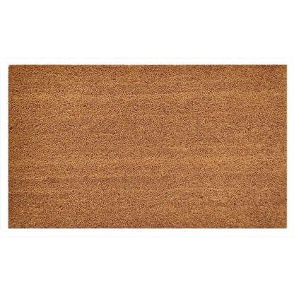 Türvorleger - Kokosmatte - Fußmatte - einfarbig für Haustür - 3 Farben