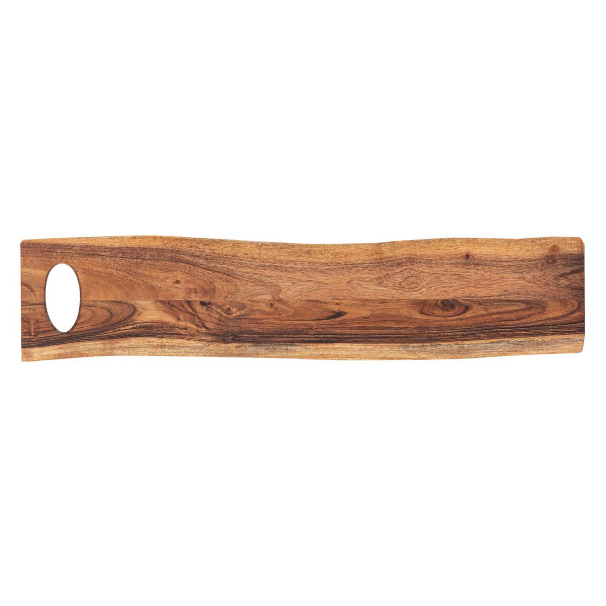 Holzbrett Servierbrett Dekotablett - Thor - 70x15cm - Akazie massiv