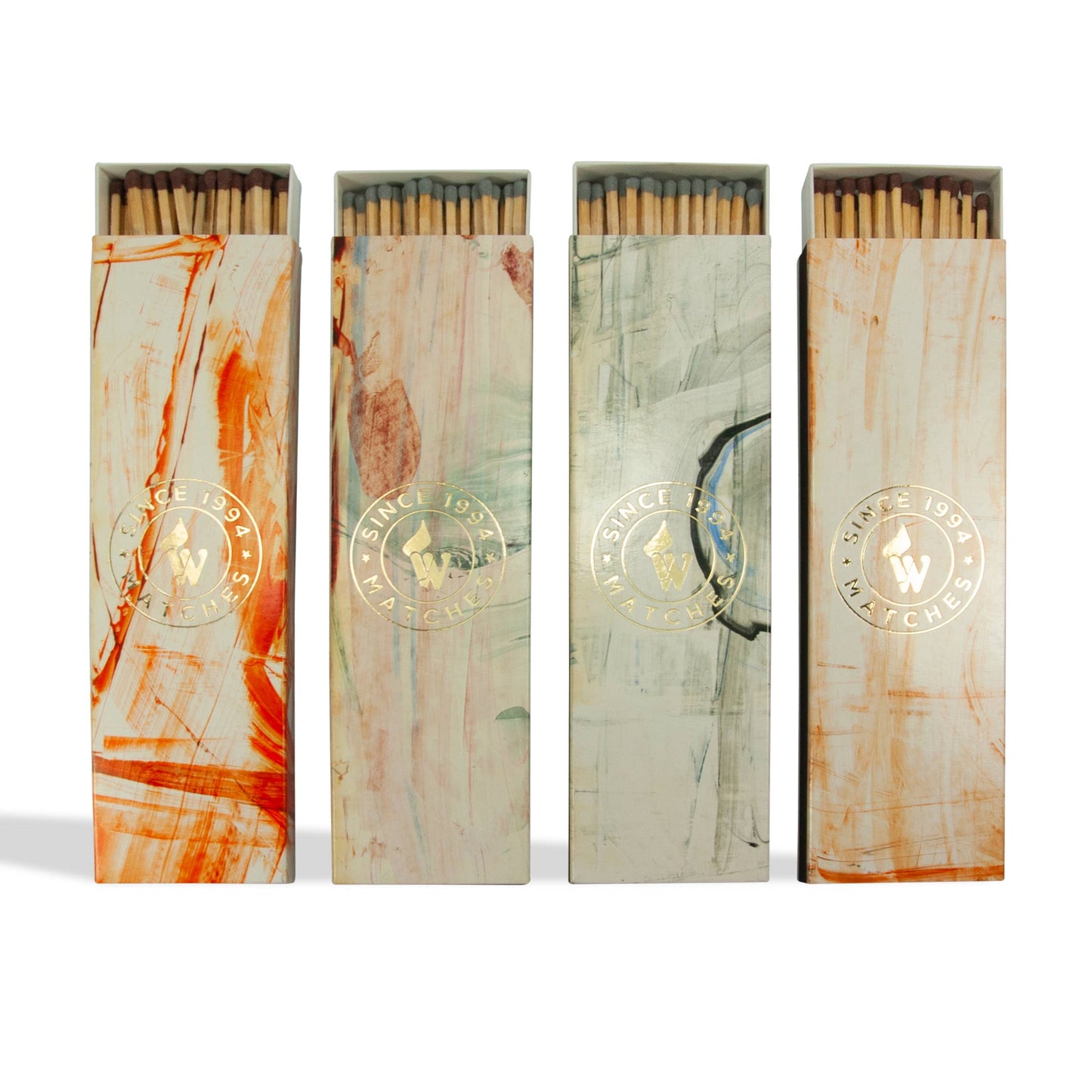 "ART" Premium Streichhölzer – Handbemalte Design-Streichhölzer, Unikat & nachhaltig
