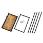 Beistelltisch - Laptoptisch - 25x60x40cm - "Toronto" aus recyceltem Mangoholz und Metall