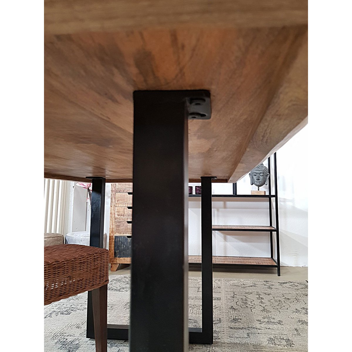 Esstisch - Liverpool - 120x80 - 160x90 u. 200x100 cm - Mangoholz massiv