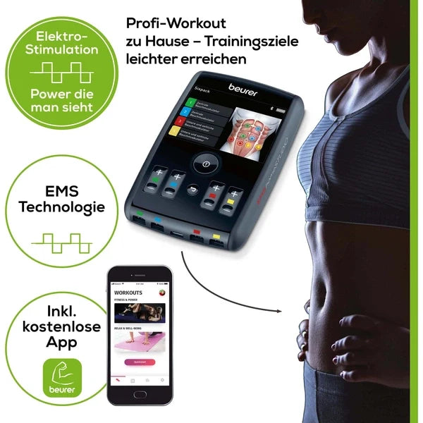 High End EMS Muskelstimulationsgerät mit App – EM 95
