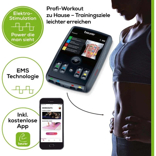 High End EMS Muskelstimulationsgerät mit App – EM 95