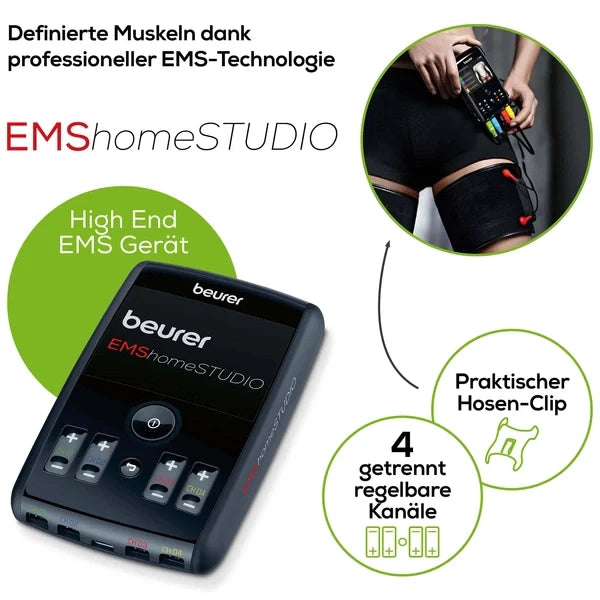 High End EMS Muskelstimulationsgerät mit App – EM 95