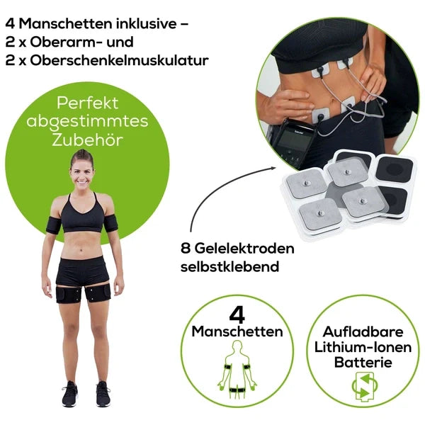 High End EMS Muskelstimulationsgerät mit App – EM 95