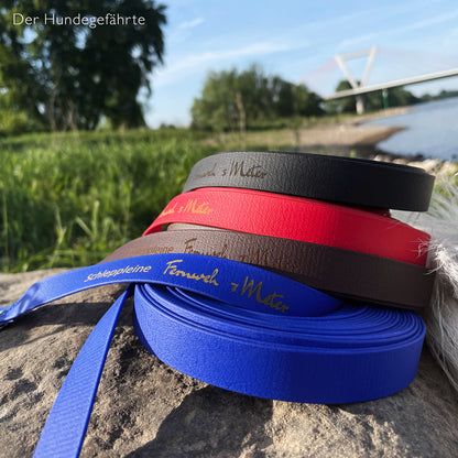 Schleppleine FERNWEH aus BioThane®/POP - Band