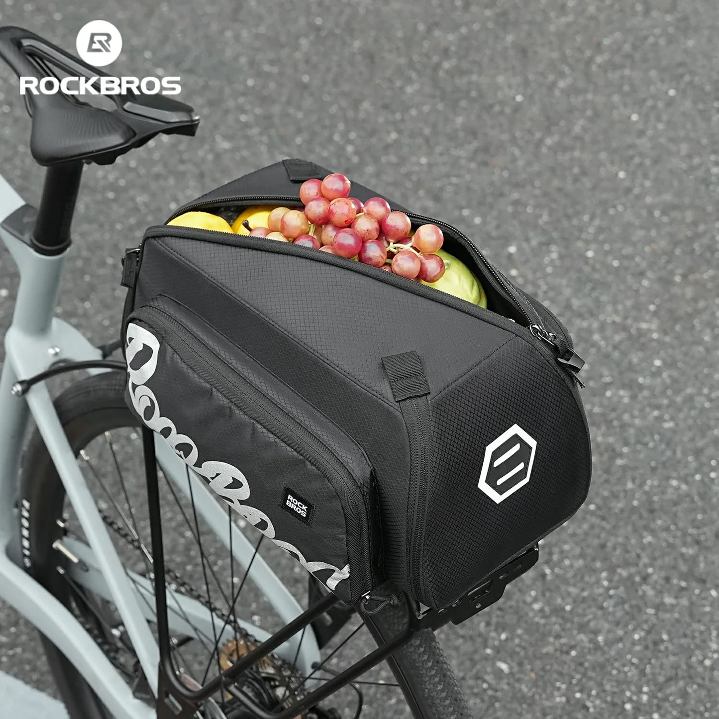 Faltbare Einteiler-Gepäckträgertasche für den Gepäckträger