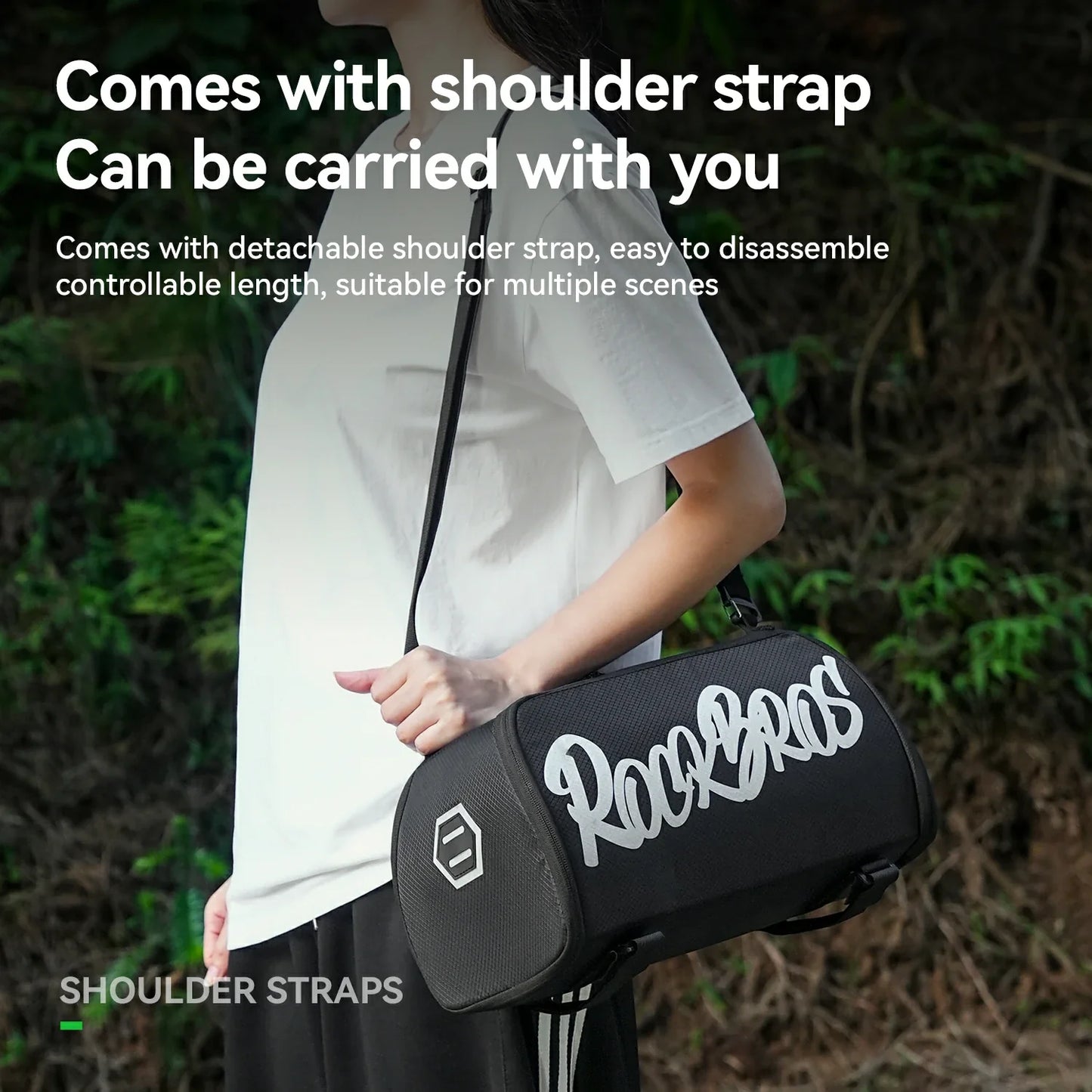 Faltbare Einteiler-Gepäckträgertasche für den Gepäckträger