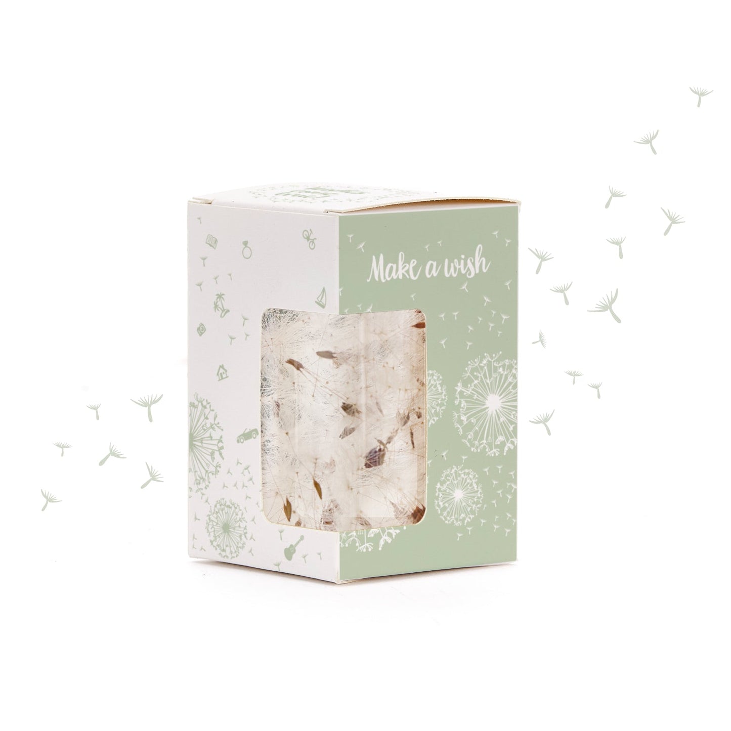 Wunscherfüller mit Pusteblumen-Schirmchen