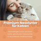 Lachs + Huhn Nassfutter für Katze