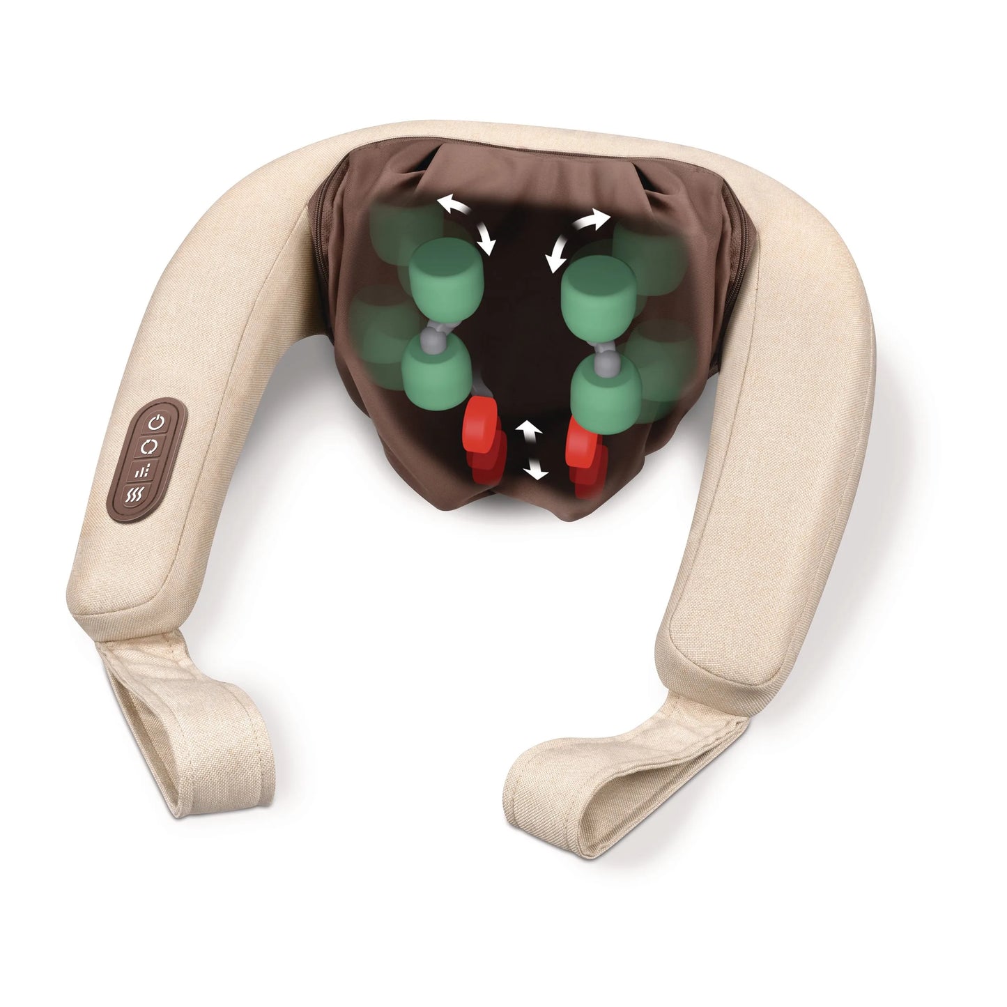 Nacken-Massagegerät 4D mit Wärmefunktion – MG153