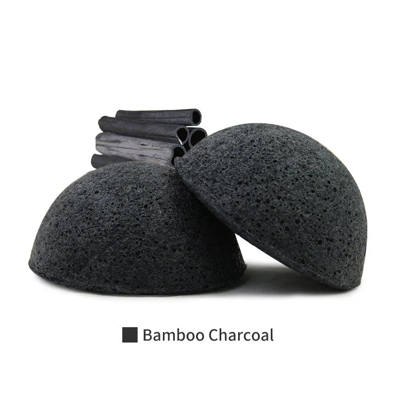 Natural Konjac Sponge for Face care and Acne Scras , Organic Sponge For Babies Skin