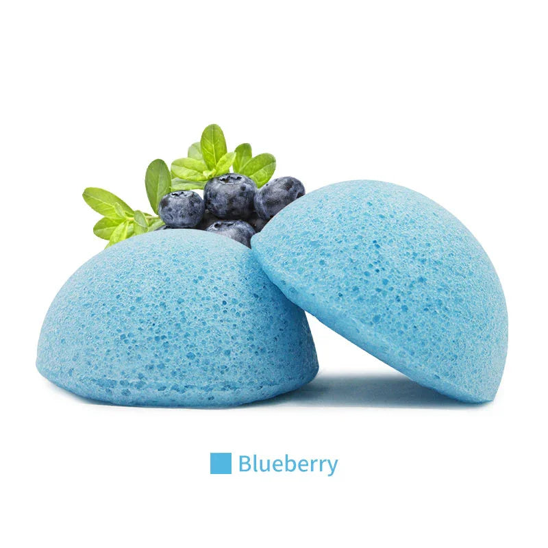 Natural Konjac Sponge for Face care and Acne Scras , Organic Sponge For Babies Skin
