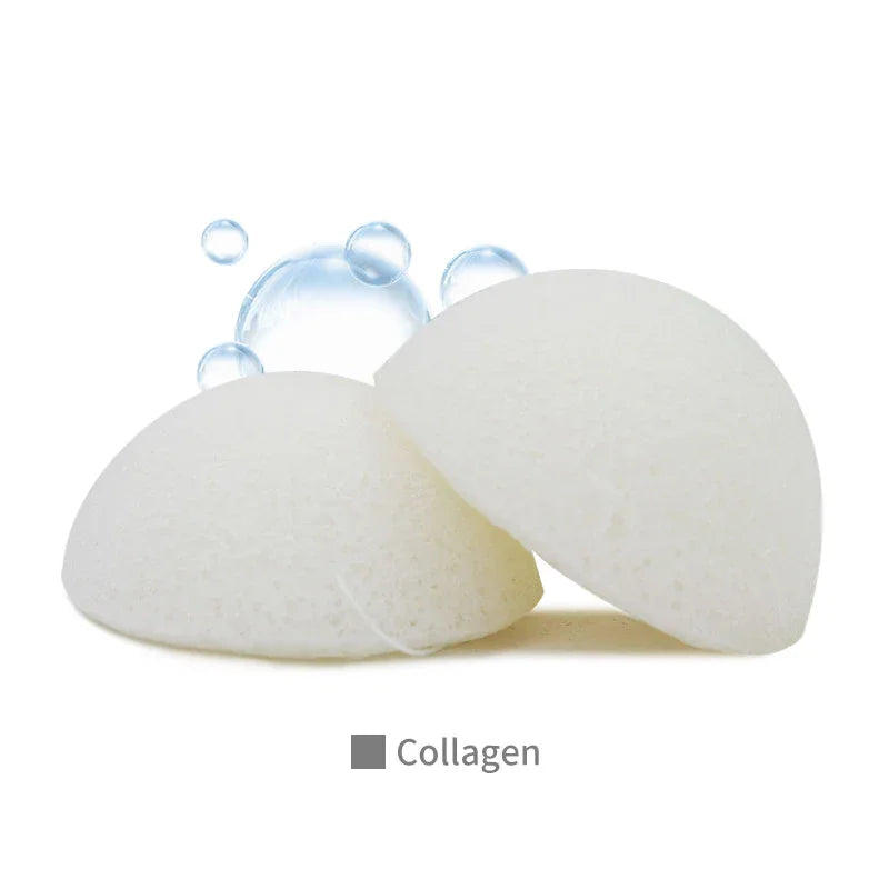 Natural Konjac Sponge for Face care and Acne Scras , Organic Sponge For Babies Skin