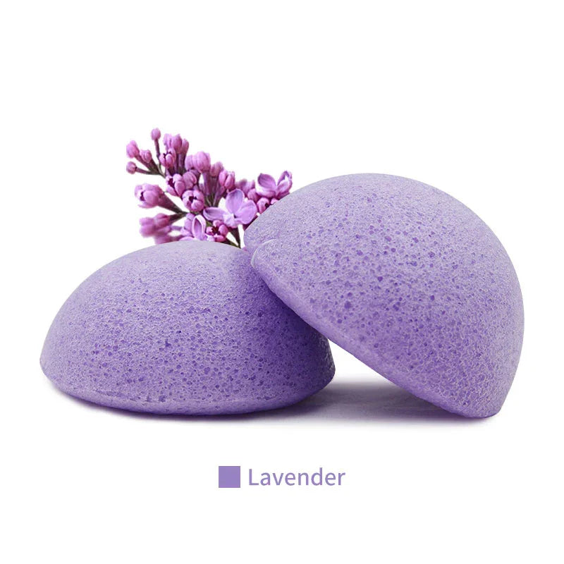 Natural Konjac Sponge for Face care and Acne Scras , Organic Sponge For Babies Skin