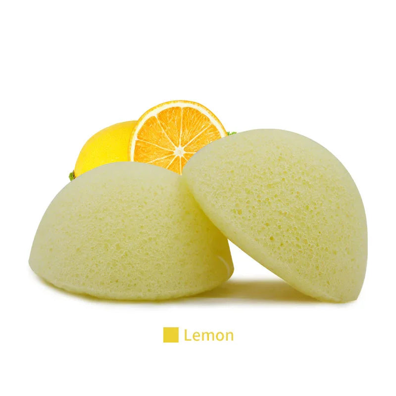 Natural Konjac Sponge for Face care and Acne Scras , Organic Sponge For Babies Skin