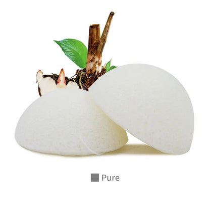 Natural Konjac Sponge for Face care and Acne Scras , Organic Sponge For Babies Skin