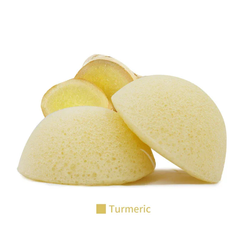 Natural Konjac Sponge for Face care and Acne Scras , Organic Sponge For Babies Skin