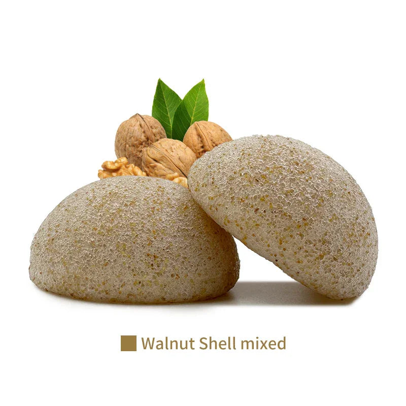 Natural Konjac Sponge for Face care and Acne Scras , Organic Sponge For Babies Skin
