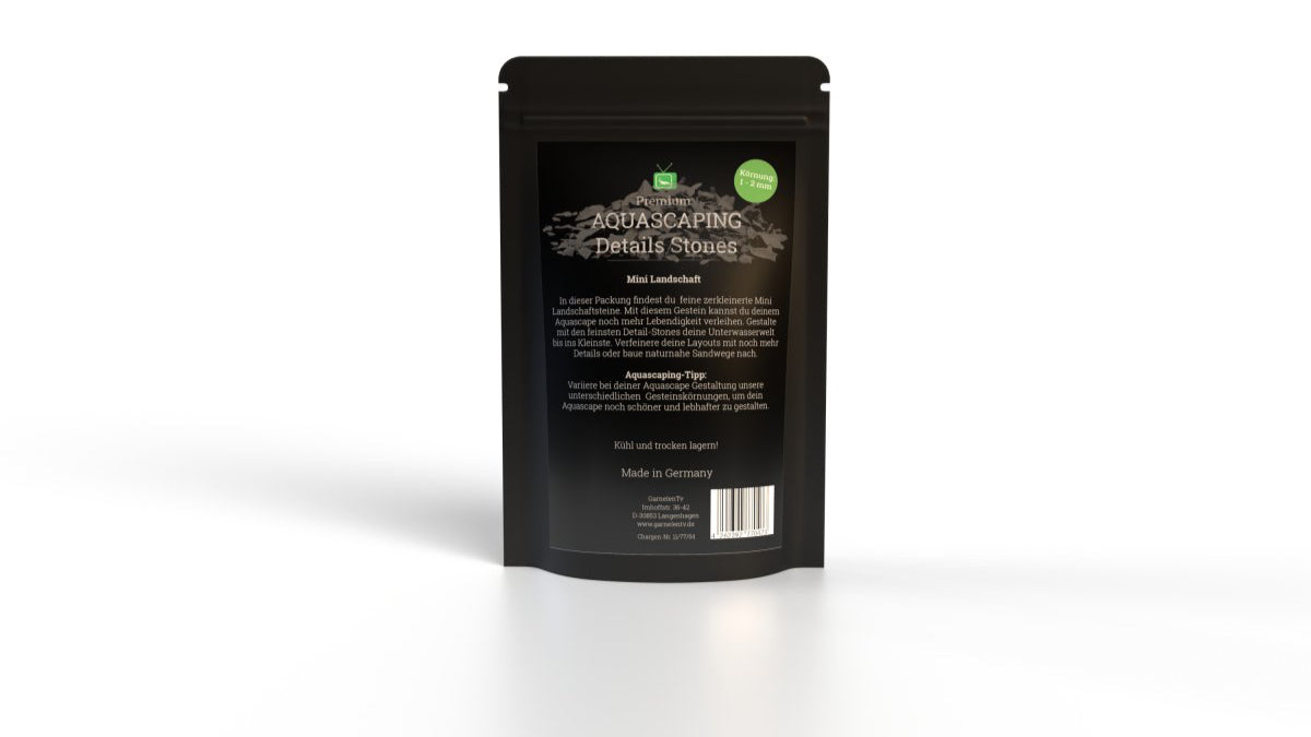 Premium Aquascaping Detail Stones "Mini Landschaft" 1 -2 mm