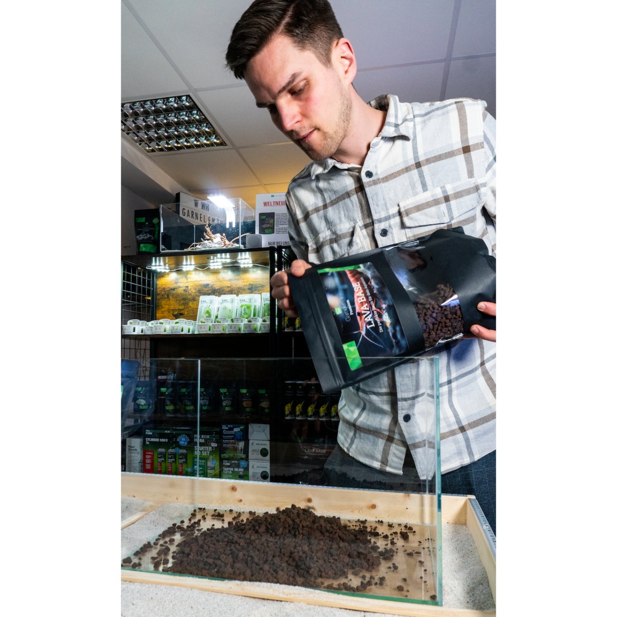 Premium Lava Base 3kg - Basis für jedes Aquarium