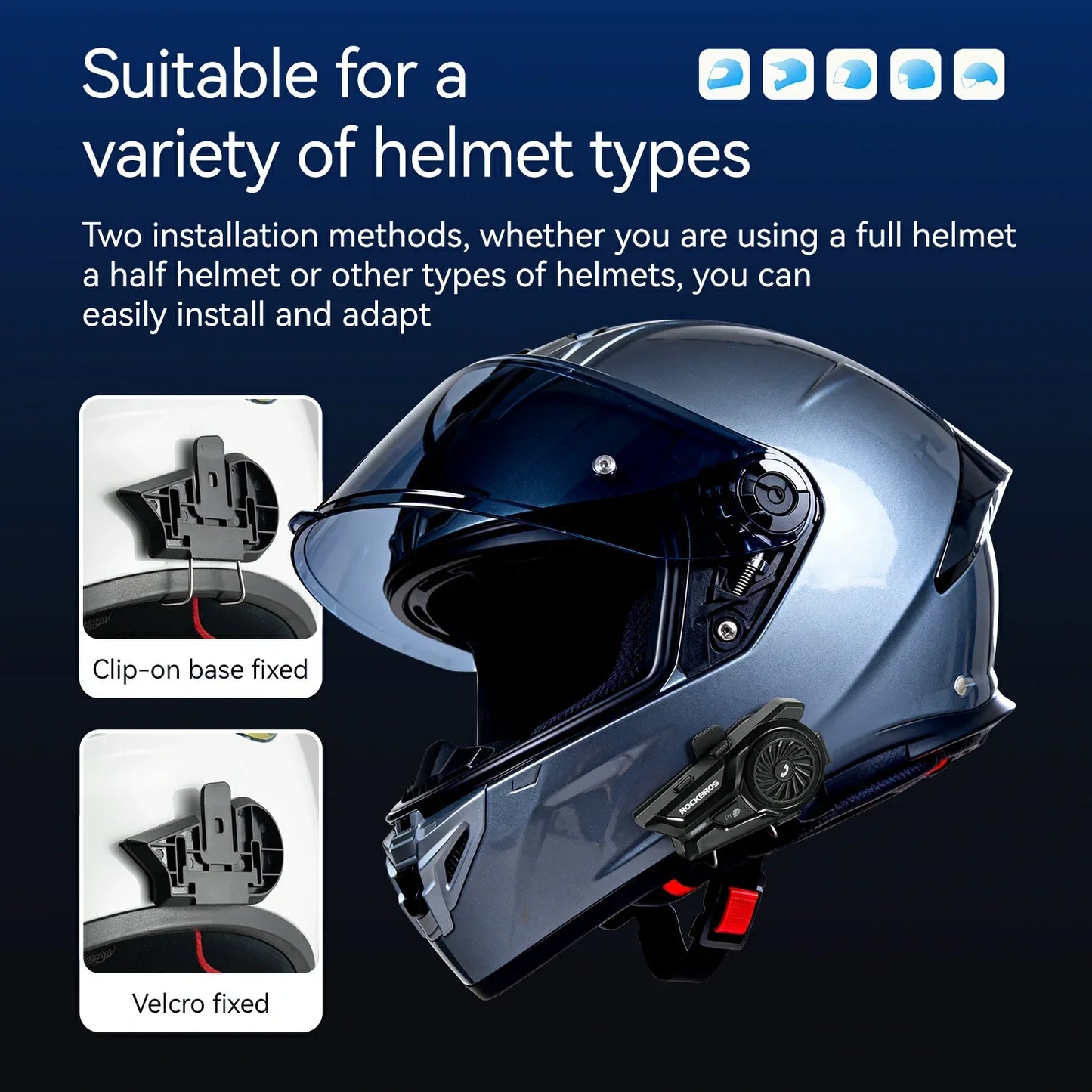 R1 Motorrad Bluetooth Headset