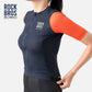 ROAD TO SKY Damen Kurzarm-Radtrikot Fahrrad Jersey für MTB & Rennrad