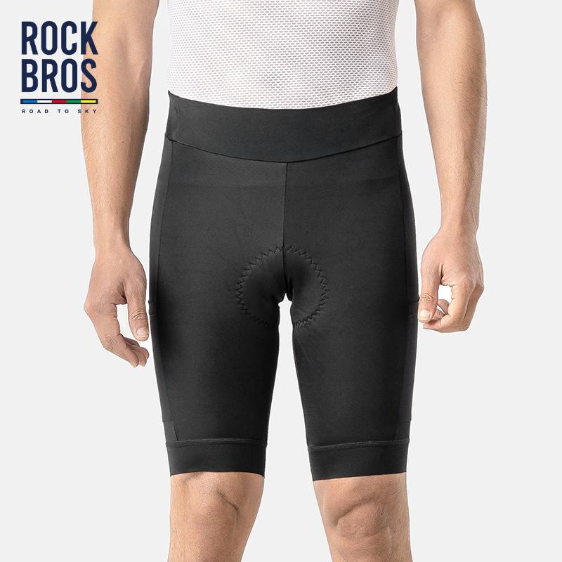ROAD TO SKY Herren Fahrradhose atmungsaktive Radlerhose mit 4D Sitzpolster