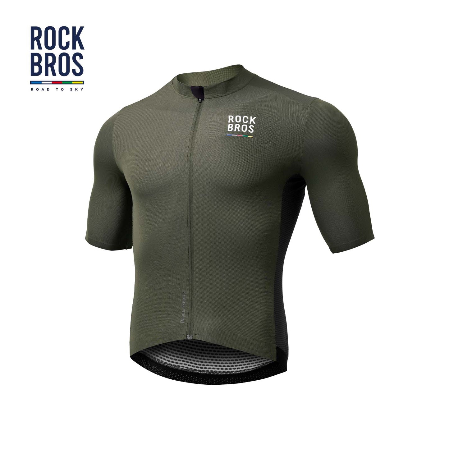 ROAD TO SKY Herren Kurzarm-Radtrikot Fahrrad dres za MTB & Rennrad