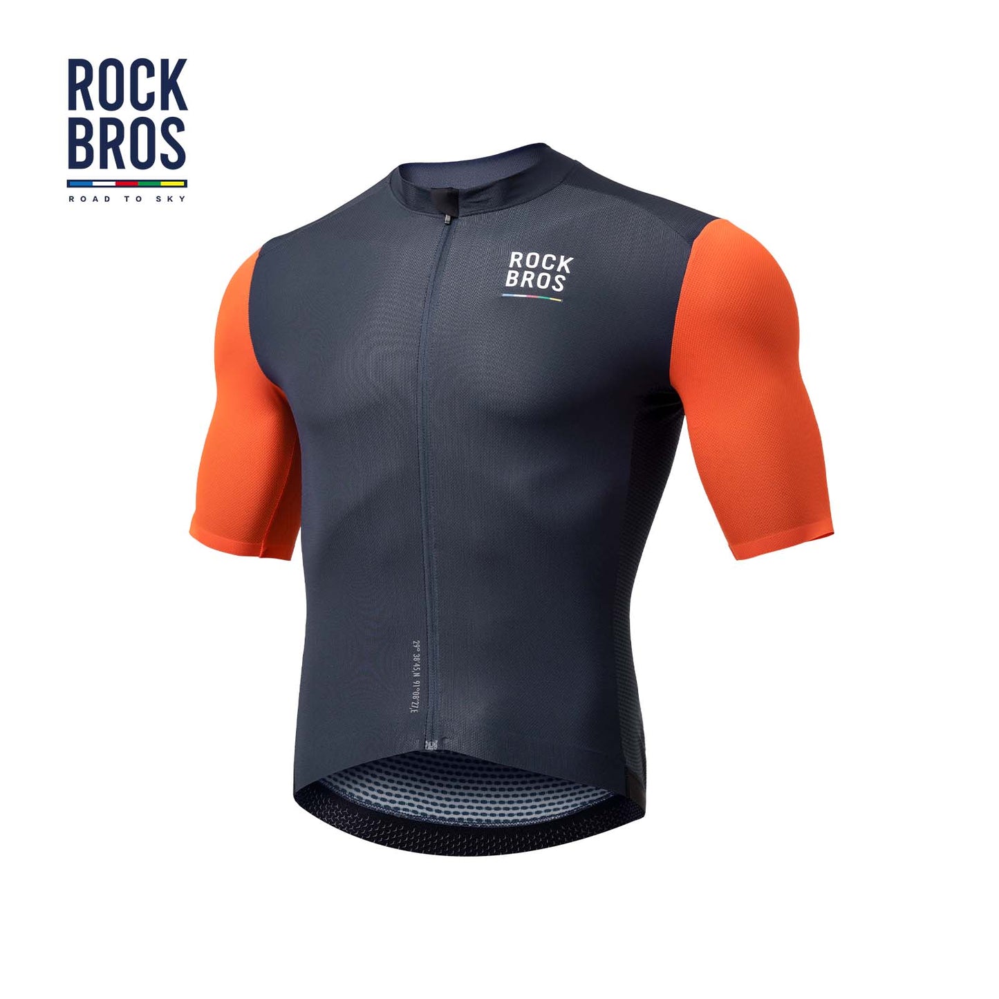 ROAD TO SKY Herren Kurzarm-Radtrikot Fahrrad dres za MTB & Rennrad