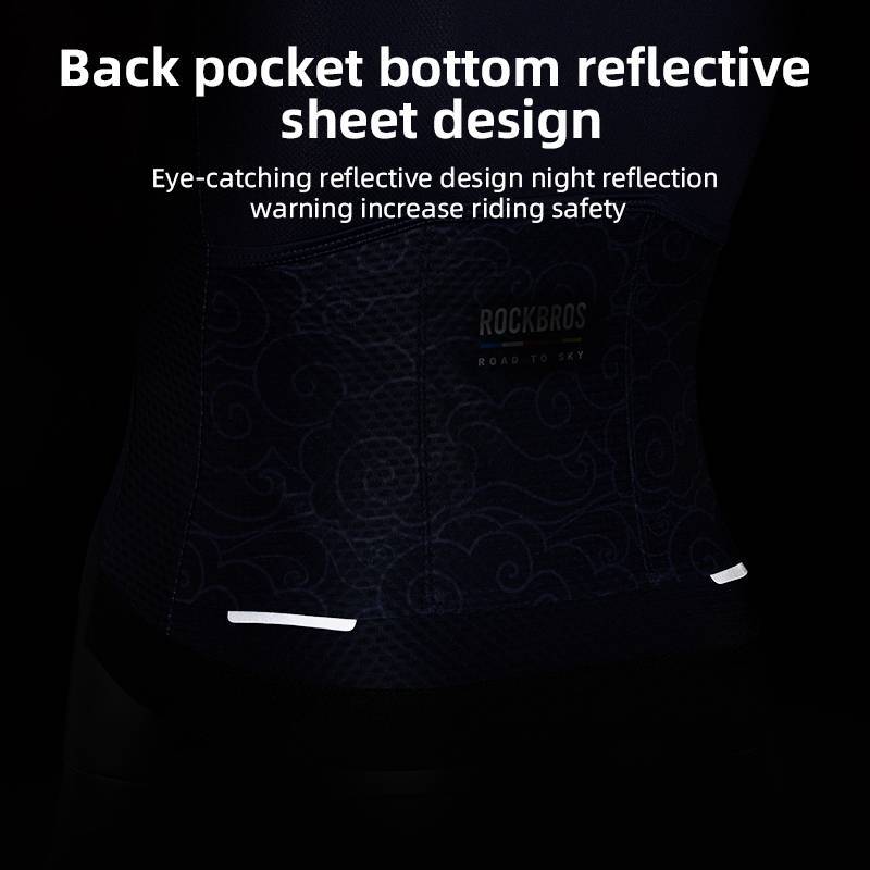 ROAD TO SKY Herren Langarm-Radtrikot Fahrrad dres za MTB & Rennrad