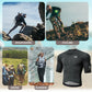 ROAD TO SKY Herren Radtrikot Kurzarm mit Taschen