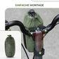 ROAD TO SKY Nachhaltige Fahrrad-Wasserflaschentasche aus recycelten Reifen 0,8L