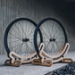 ROCKBROS 700C Carbon Laufradsatz 38mm Scheibenbremse Steckachse Laufrad Set für Rennrad