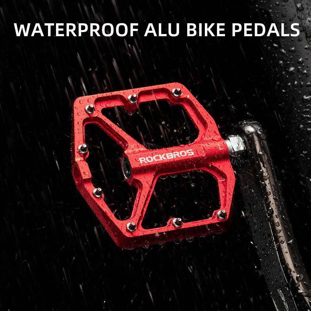 ROCKBROS pedale s aluminijskom platformom 9/16 Zoll za MTB e-bicikle Stadtrad