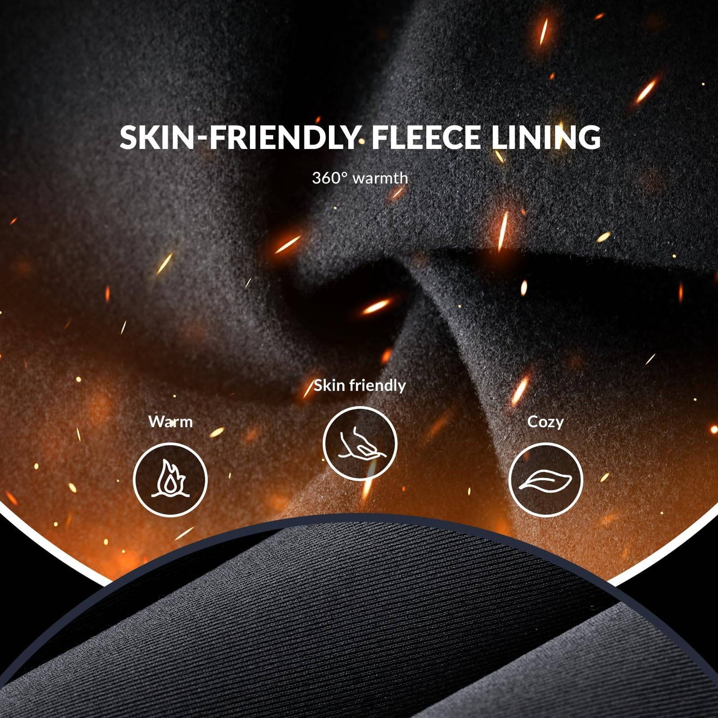 ROCKBROS Balaclava Herbst Winter Skimaske Atmungsaktiv Gesichtshaube