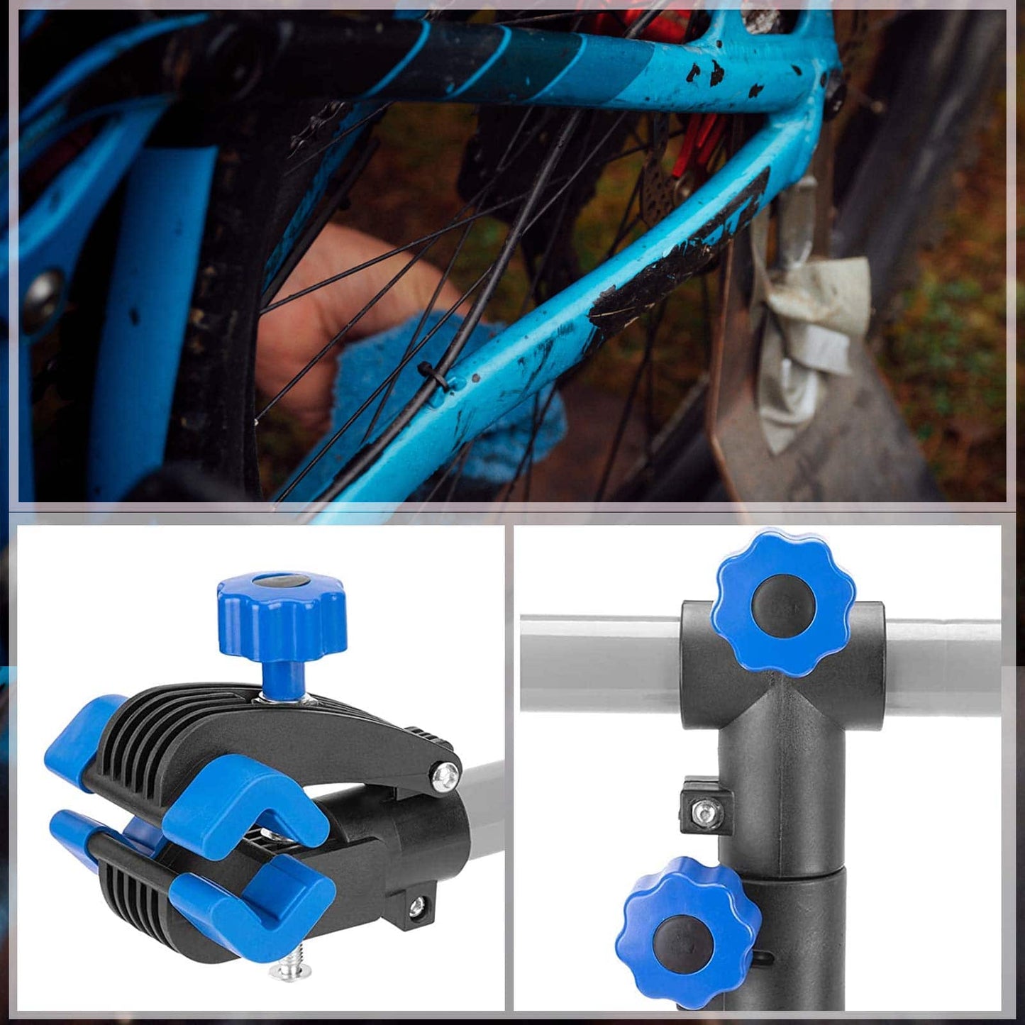 ROCKBROS Einstellbar Wandhalterung Fahrradständer Max. Belastung 25KG