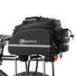 ROCKBROS Fahrrad Gepäckträgertasche wasserdichte mit Regenschutz 17-35L