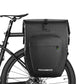 ROCKBROS Fahrrad hinter Gepäckträgertasche wasserdicht 20-27L für E-Bike/Rennrad/MTB