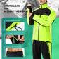 ROCKBROS Fahrrad Jacke & Hose Winter Fahrradanzug Leuchtendes Grün