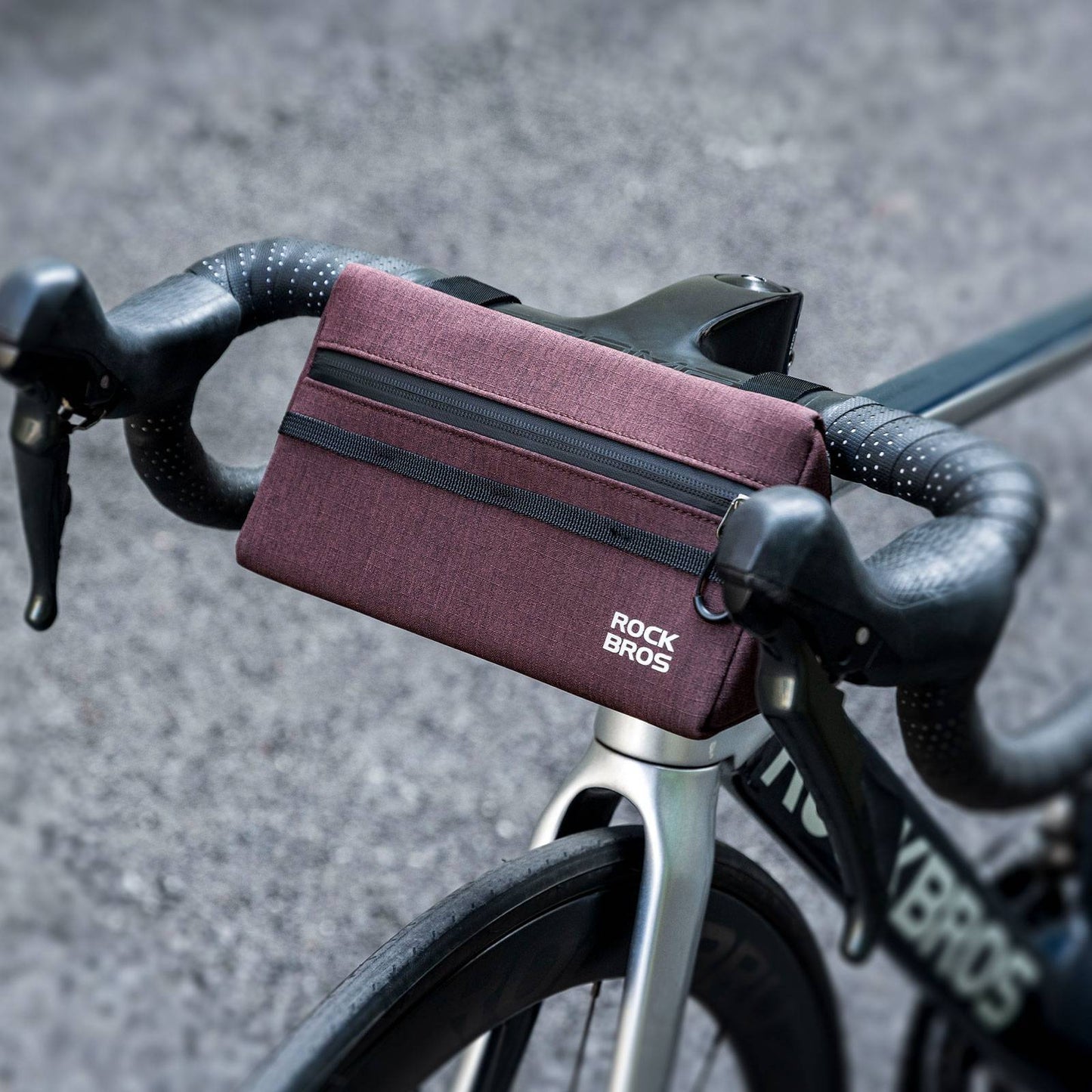 ROCKBROS Fahrrad Lenkertasche Fahrradtasche Fahrradkorb 6 Farbe ca. 1.3L